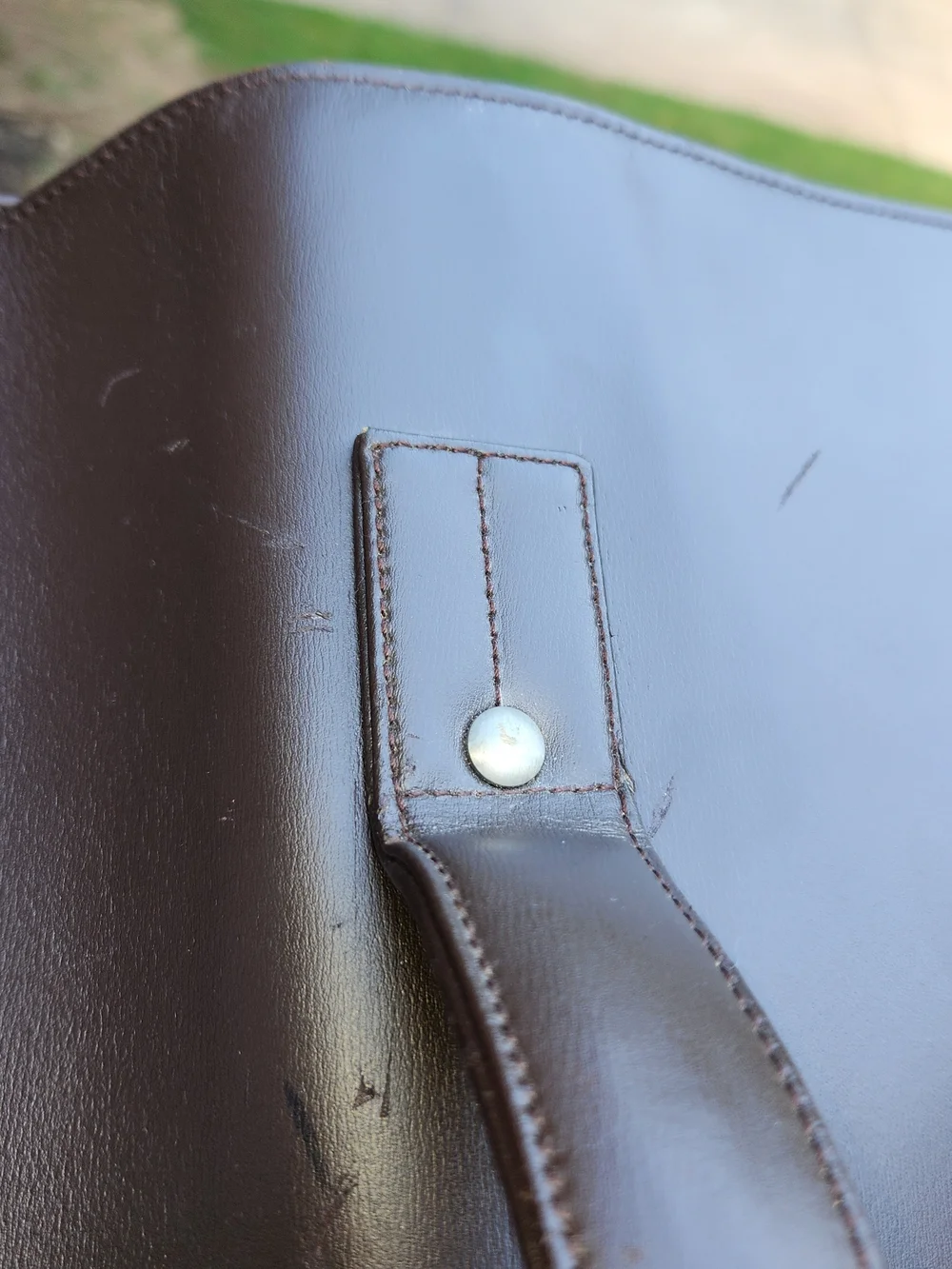 Montblanc Two-Tone Brown Leather-Top Briefcase Night Flight